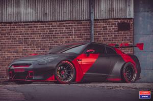 Nissan GT-R X Work on Vossen Wheels (VWS-1) 2016 года